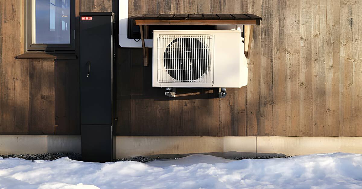 farewell cold nights with air source heat pump