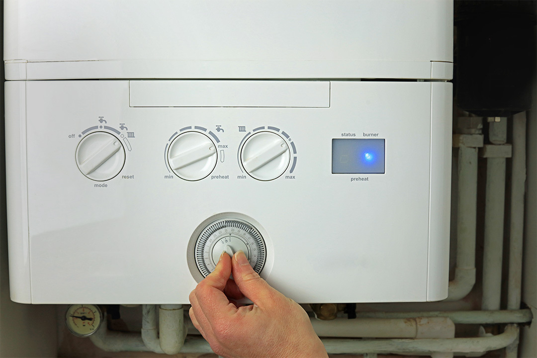 Combi boilers work efficiently in small and medium sized homes.