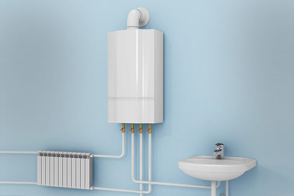 Connecting the Boiler to the Central Heating System