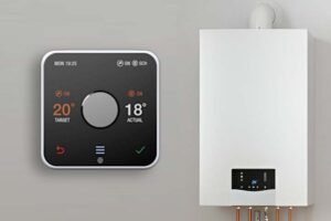 Hive thermostat reconnected to a combi boiler for smooth heating control