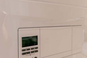 Modern Vaillant boiler with home heating system