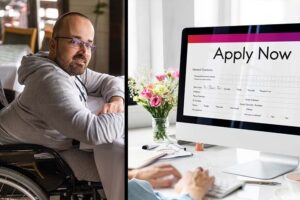 applying for the LA Flex Scheme, showing a simple step-by-step application process